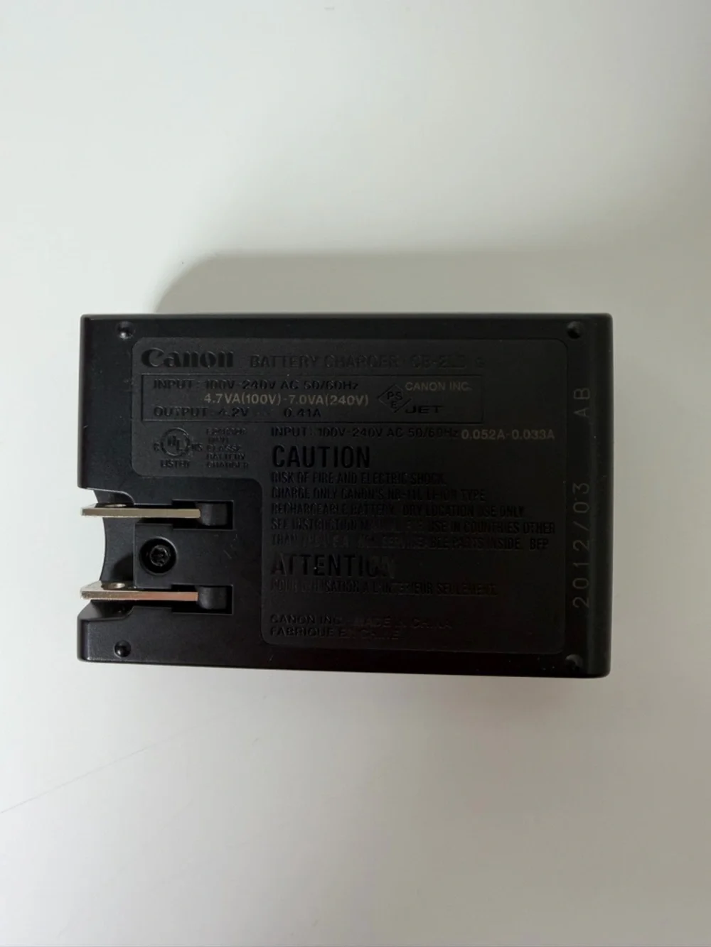 Canon CB 2LD battery charger with NB-11L Rechargeable Camera Battery - Black - Picture 4 of 9